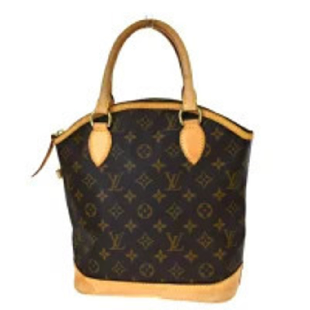 Louis Vuitton Lockit Handbag Monogram Leather